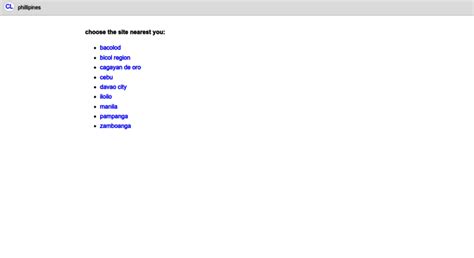 craigslist phillipines.